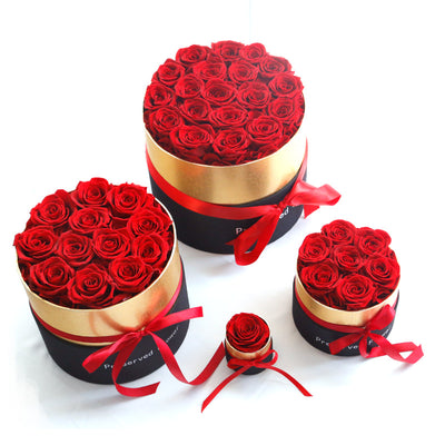 Eternal Rose Box (Preserved Flowers, Gift Set)