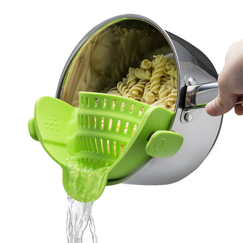 Universal Silicone Strainer (Clip-On) - Pots, Pans, Bowls