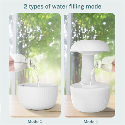 Levitating Water Drop Humidifier (Cool Mist, Easy Clean, Portable)